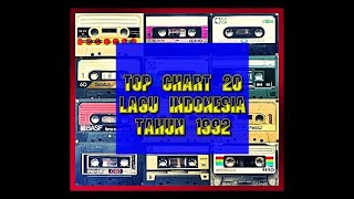 TOP Chart 20 lagu Indonesia Tahun 1992 |90an