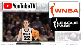 How to Add & Watch WNBA League Pass on YouTube TV | Stream WNBA 2026 Season without Cable on TV!