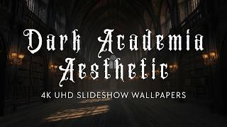 Dark Academia Aesthetic - 5-Hour 4K U Slideshow Wallpapers 10 Images