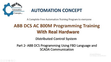 ABB DCS AC 800M Programming Training With Real Hardware PART-2