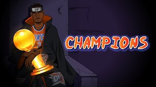 Hoop Ninjas: The Oklahoma City Thunder are NBA Champions!