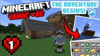 The Adventure Begins!?  | Minecraft Hardcore Survival ❤ #1