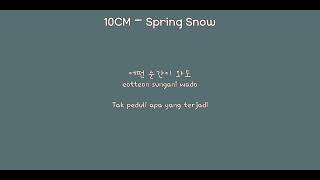 10cm – Spring Snow (봄눈)Lovely Runner OST Part.8 | INDOSUB