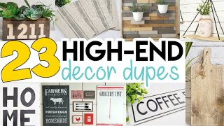 🌟 23 BEST DIY High End Decor Dupes You Should Try Today