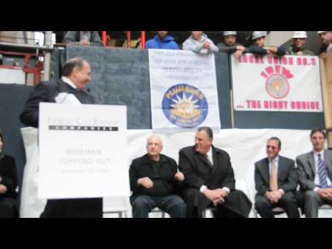 topping off Beekman Tower