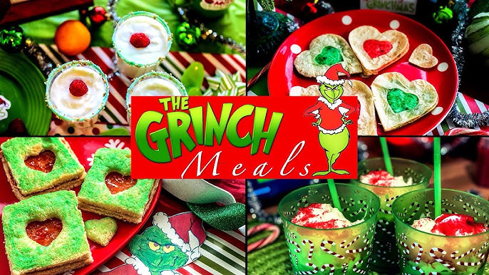 Cindy Lou Who and the Grinch Bento  Christmas food, Easy lunch boxes, Easy  vegan lunch