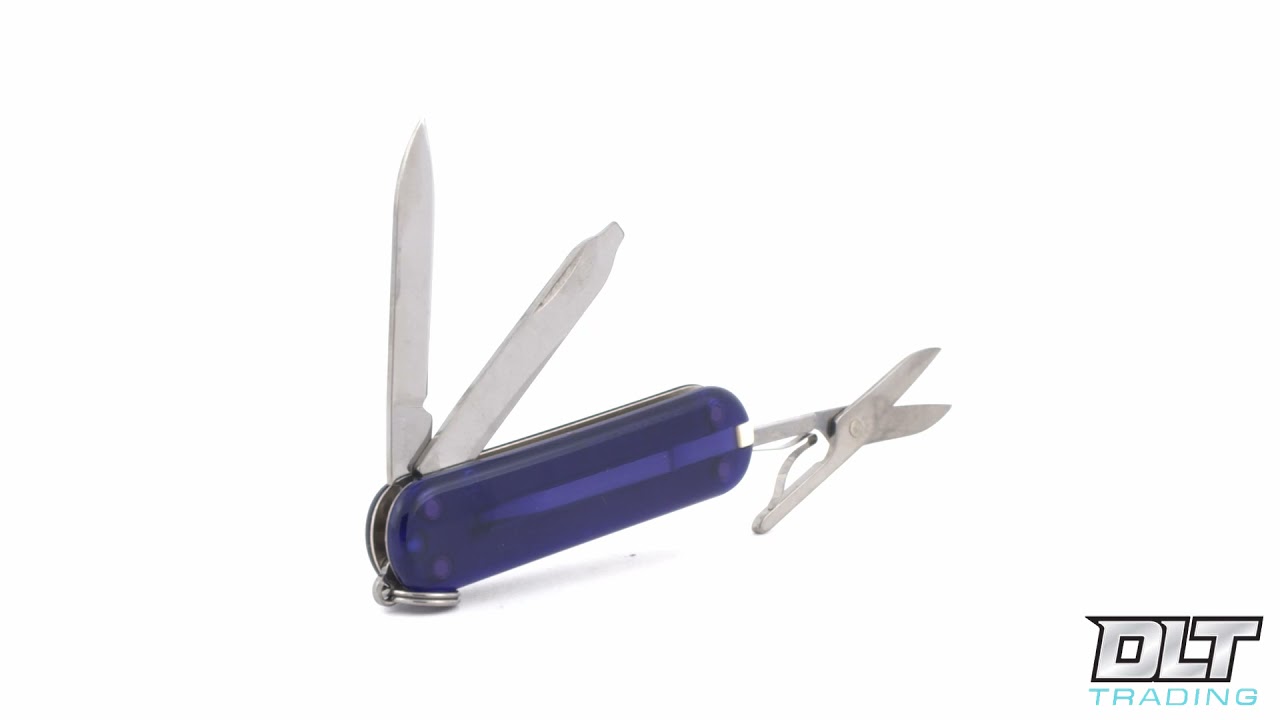 Victorinox Classic SD Translucent Colours, Persian Indigo 0.6223.T29G Swiss  pocket knife