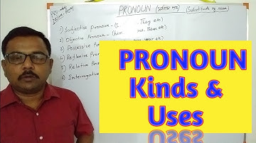 Pronoun and its uses - by the Headmaster : Shishu Nalanda High School
