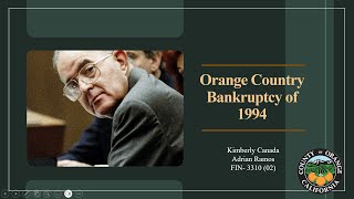 Orange Country Bankruptcy of 1994