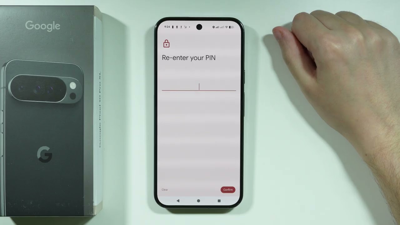 Google Pixel 10 Pro XL: как заблокировать приложения с помощью отпечатка пальца