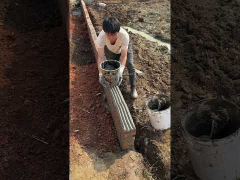 المقاولون مصدومون تركيب الجدار هذا دلو واحد سهل فقط