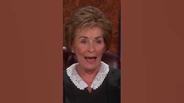 Judge Judy doesn