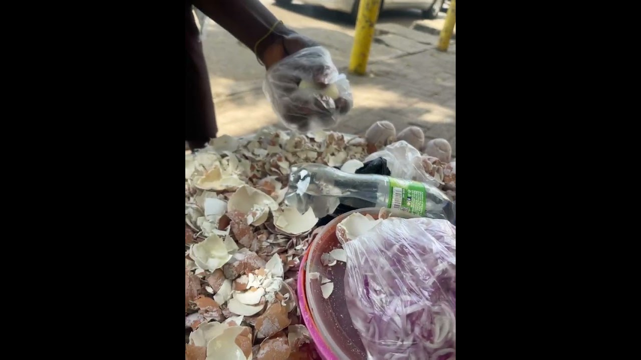Egg and chilly peppers. “Kosua ni męko “ as locally called. 