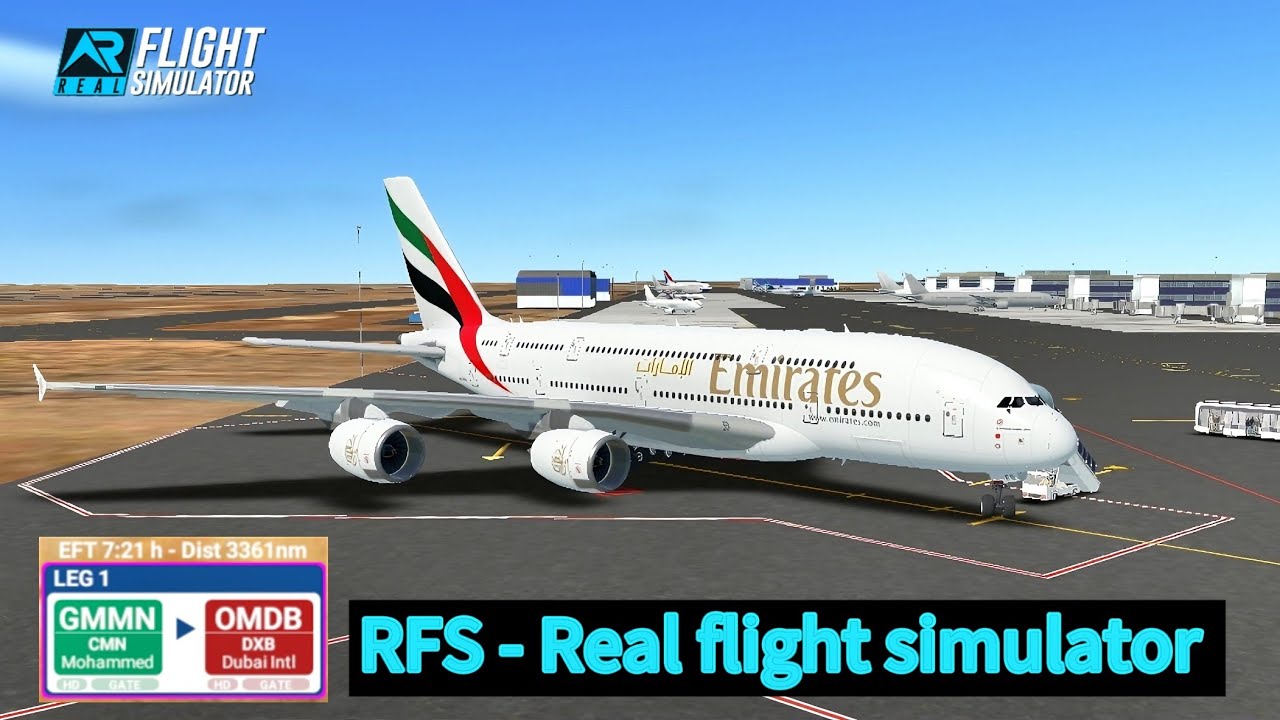 [RFS - Real flight simulator] - Emirates|Casablanca to Dubai|A380|Full ...