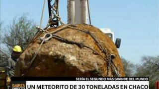 Un meteorito de 30 toneladas en Chaco – Telefe Noticias