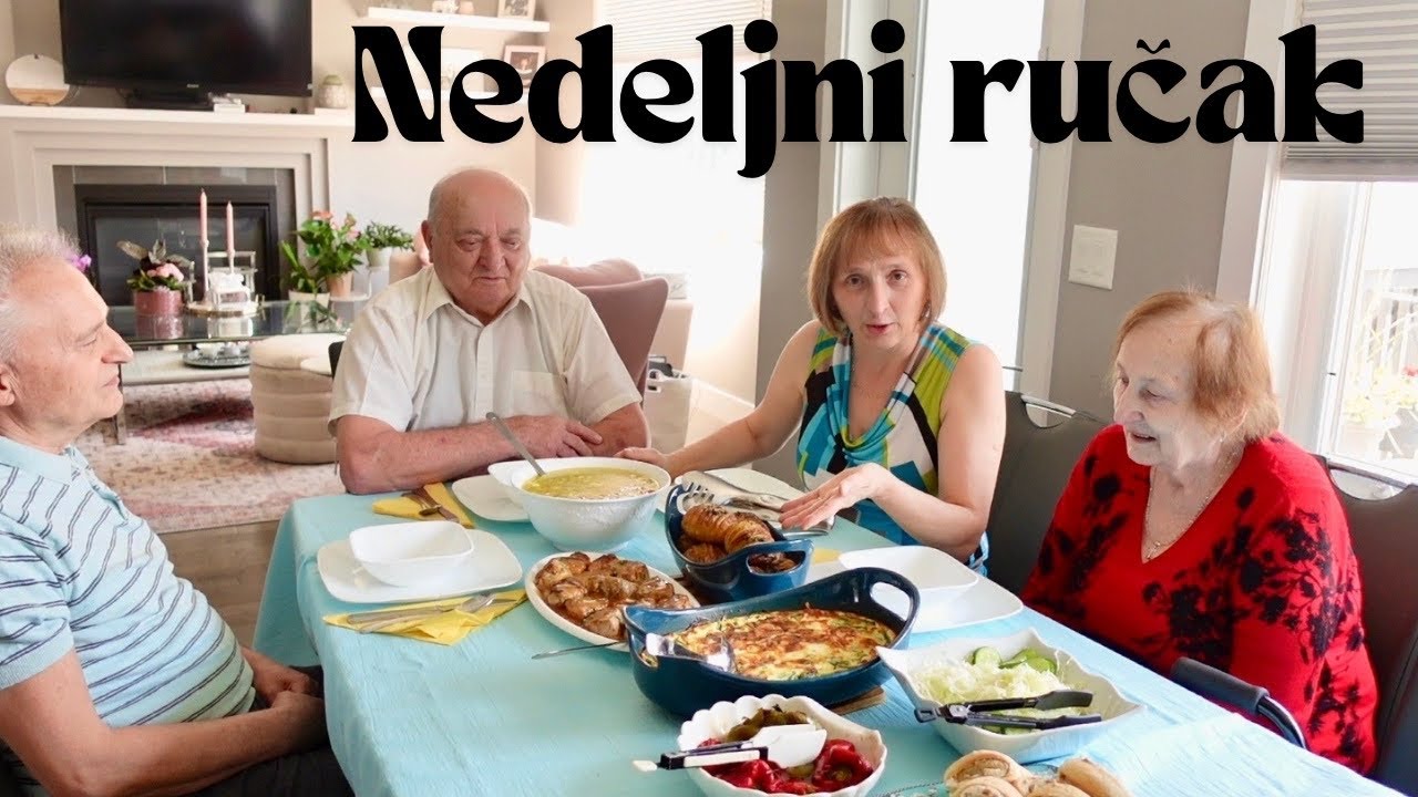 NEDELJNI RUČAK OD SUPE DO DESERTA 