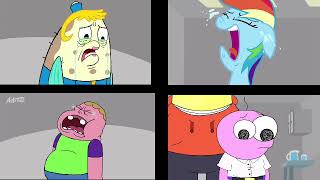 Antoons Spongebob Squarepants My Little Pony Adventure Time And Rick And Morty Is Crying