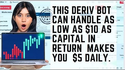 Binary bot | Deriv | Binary option | Binary trading