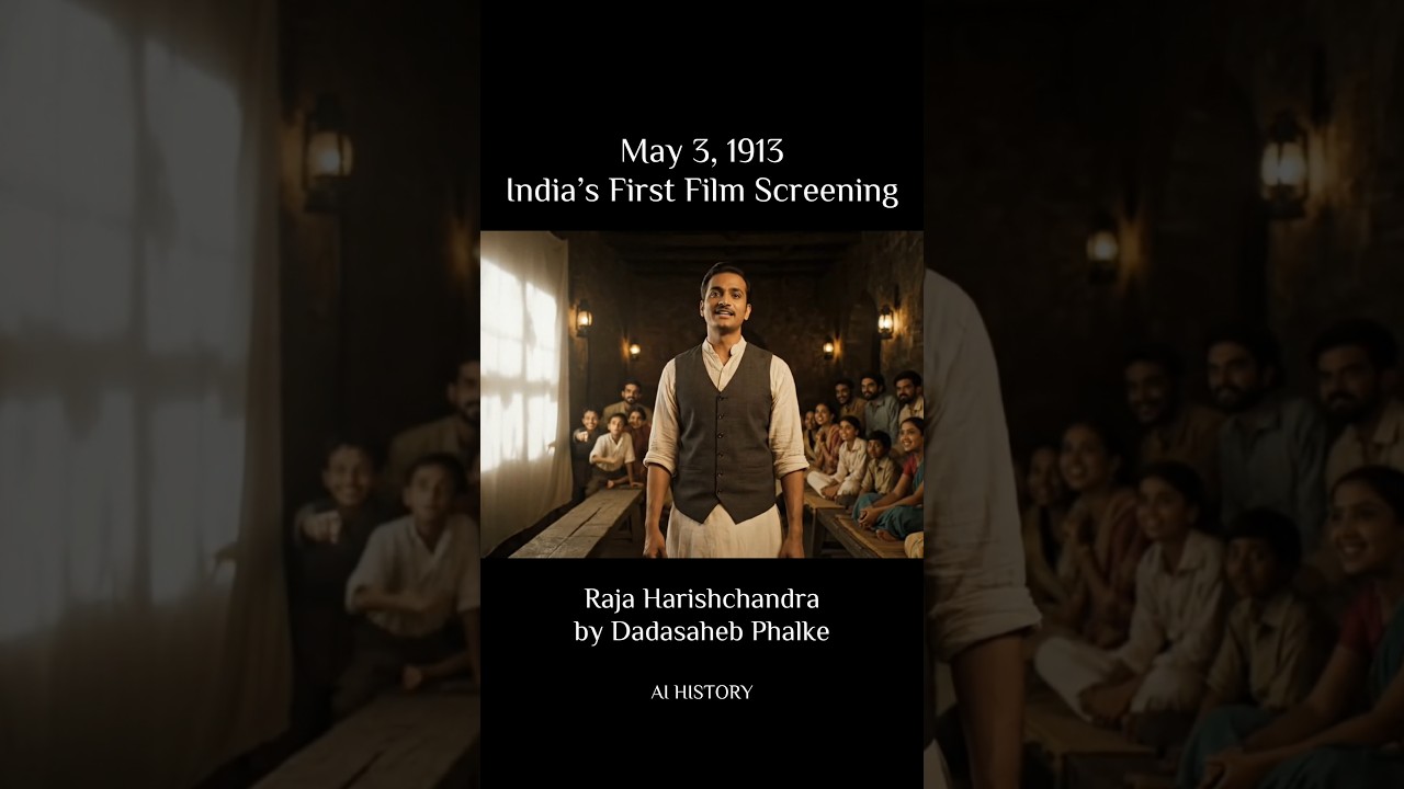 First Indian Movie Screening 1913 | Raja Harishchandra by Dadasaheb Phalke 
