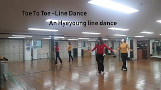 Toe To Toe - Line dance (Absolute Beginner)