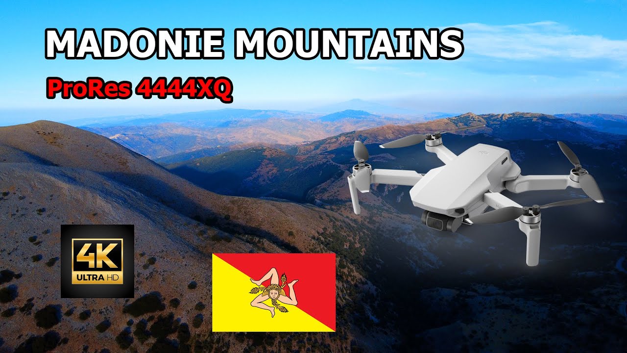 MADONIE MOUNTAINS, SICILY, ITALY 4K AERIAL VIEW 2025