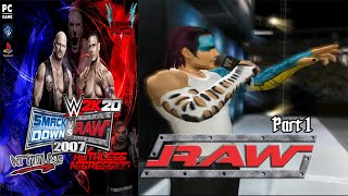 Jeff Hardy '02 (RAW) All Cutscenes Part 1 - SVR 2007 MOD - Attitude vs Ruthless Aggression Era Mod