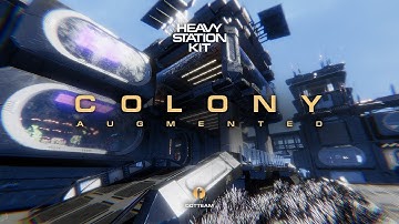 Sci-Fi Heavy Station Kit colony AUGMENTED