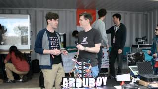 Arduboy shown at 2015 Bay Area Maker Faire