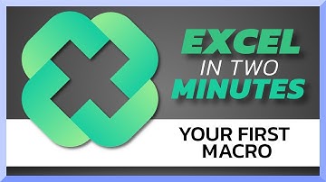 Excel VBA/Macros | Your First Macro