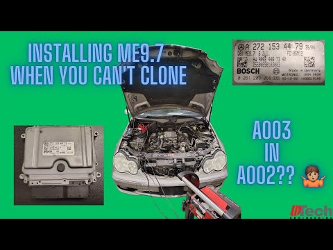 Benz How to Program ME9.7 when Original Computer is Dead ☠ (Trying Different Hardwares A002 & A003)