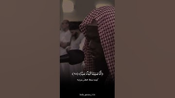 سورة عبس ||عكاشه كميني||