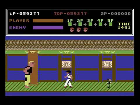 C64 Longplay - Kung Fu Master (HQ)