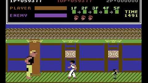 C64 Longplay - Kung Fu Master (HQ)