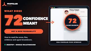 What Does a 72 Confidence Score Mean | Propeller Picks