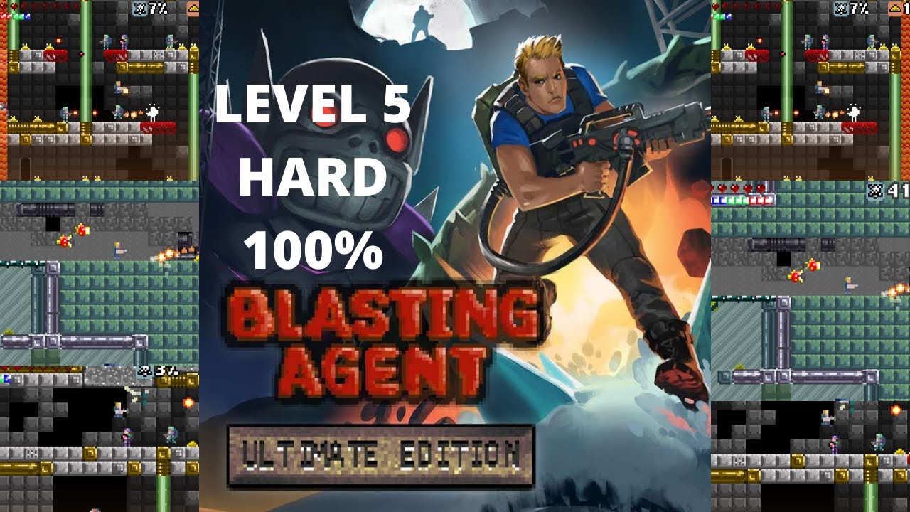 Blasting Agent: Ultimate Edition PS4 LEVEL 5 Hard 100%
