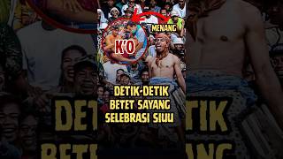 Aksi tengil Betet Sayang setelah menang KO melawan musuhnya #pereseanlombok #viral