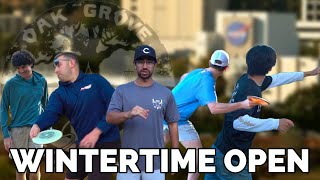 2025 Wintertime Open Practice Round | Oak Grove Disc Golf Course