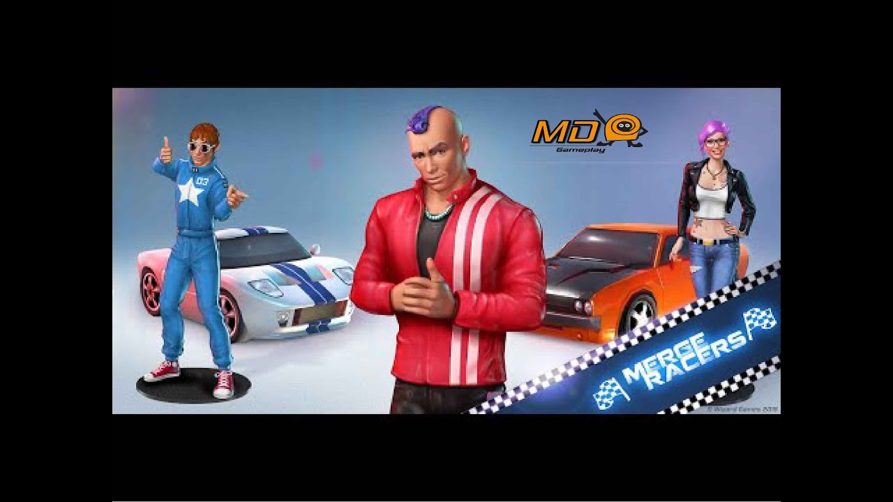 Merge Racers - Gameplay IOS & Android