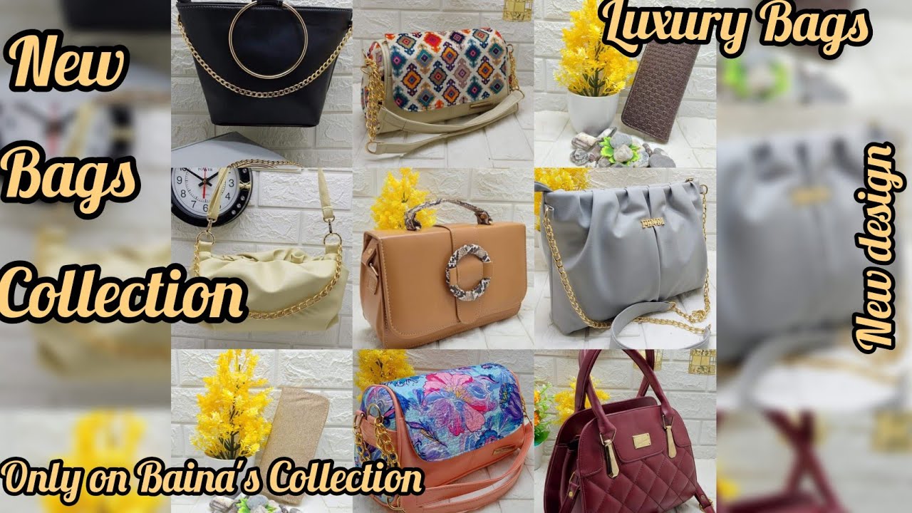 New Stylish Ladies Hand Bags Collection | PU Leather Bags Winter Collection 2021 |Baina's Collection