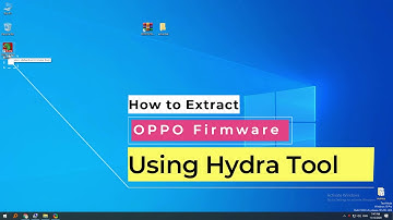 How to Extract OPPO/Realme  OFP Firmware Using Hydra Tool