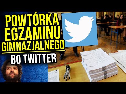 Egzamin Gimnazjalny do Powtórki przez post na Twitterze - Komentator