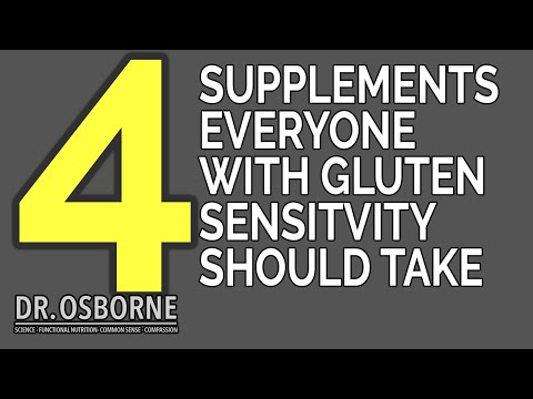 4 Supplements That Everyone With Gluten Sensitivity and Celiac Disease Should Take