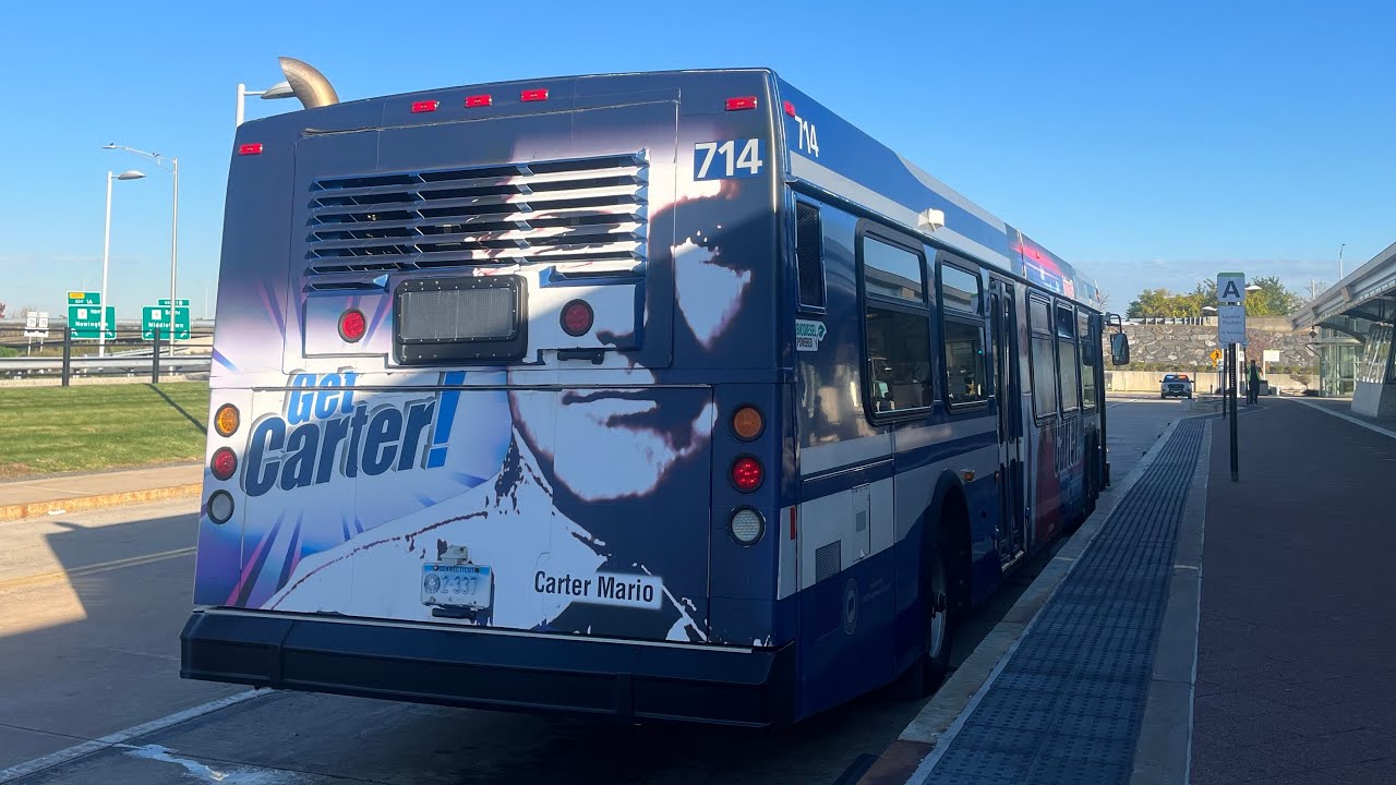 Ride on: CTtransit #714 on Route 101 - YouTube