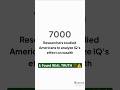 How IQ has almost zero correlation with net worth 📊🔥#viral #viralshorts #finance