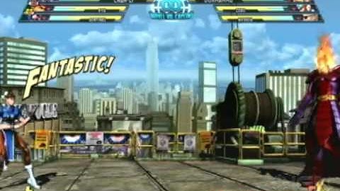 Marvel vs Capcom 3: Team Combos Gameplay