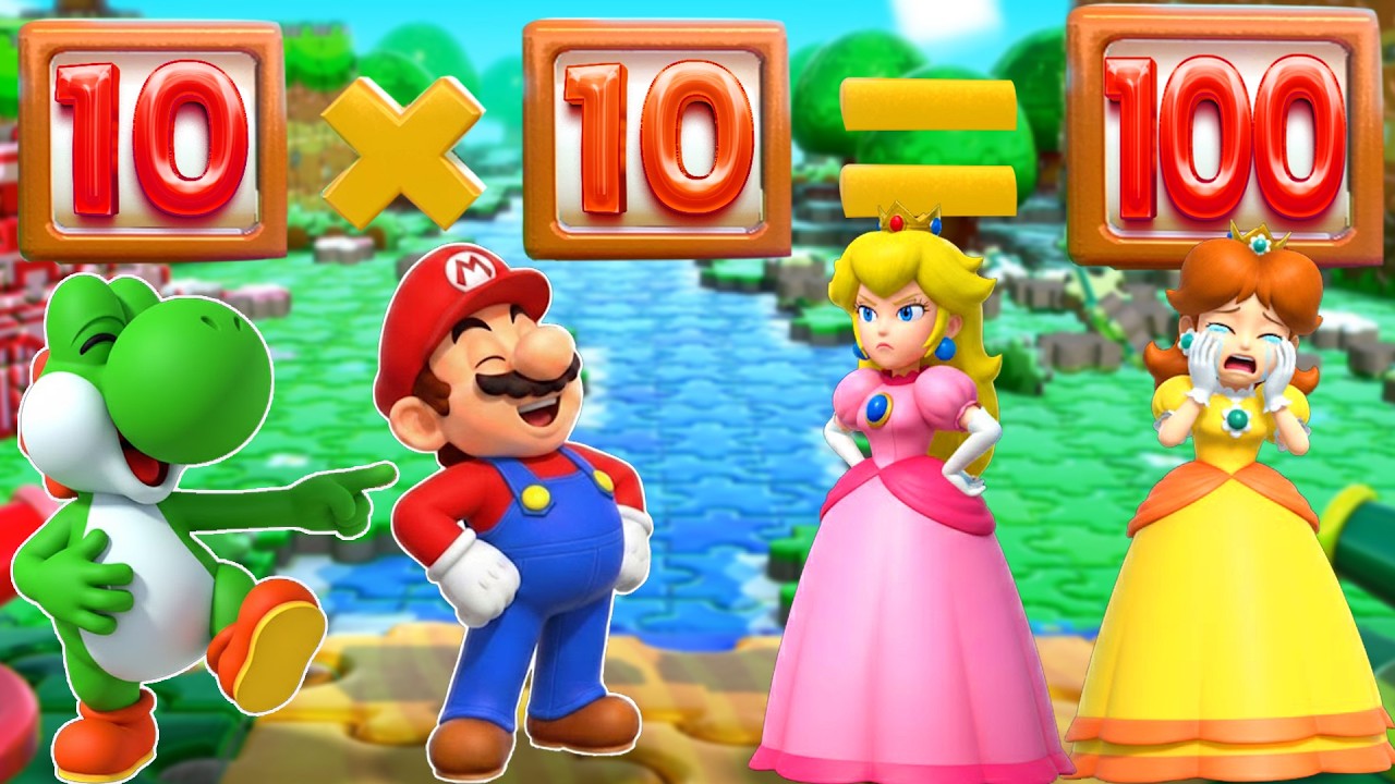 Mario Party Series] Lucky Team Battle: Team Yoshi & Mario vs. Team