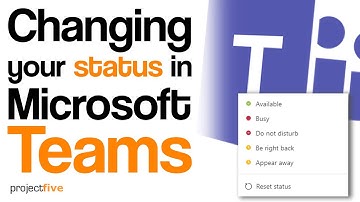 Changing your status in Microsoft Teams