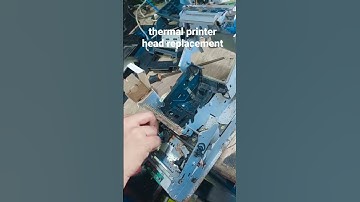 thermal.printer head replacement #caa #computerrepair  #printer