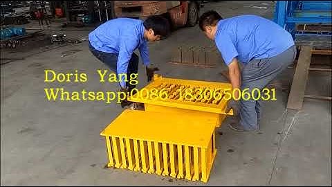 QTJ4-28 change the mould