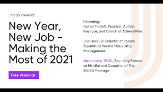 Jitjatjo Webinar Series: New Year, New Job—Making the Most of 2021.